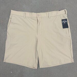 Callaway Opti Dri Stretch Golf Shorts 9" Inseam Khaki - 40